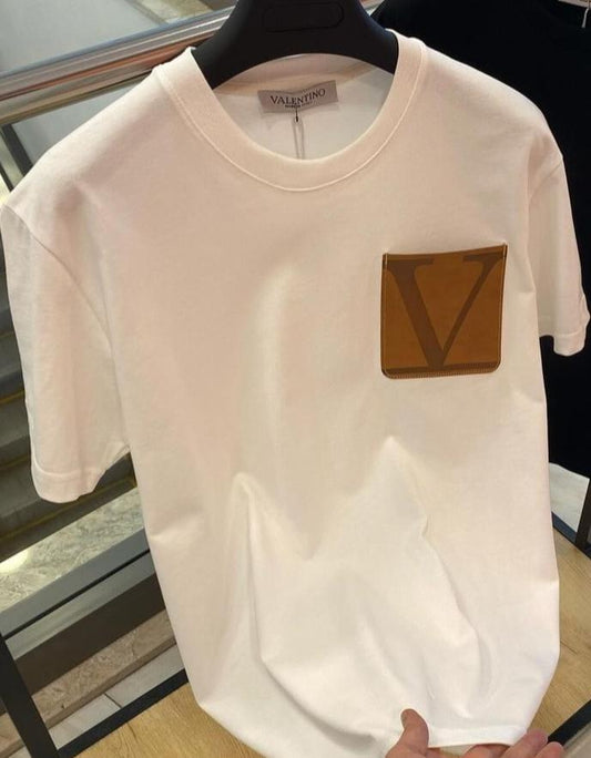 Men's Regular Fit T-Shirt — Style 10 (White, L)