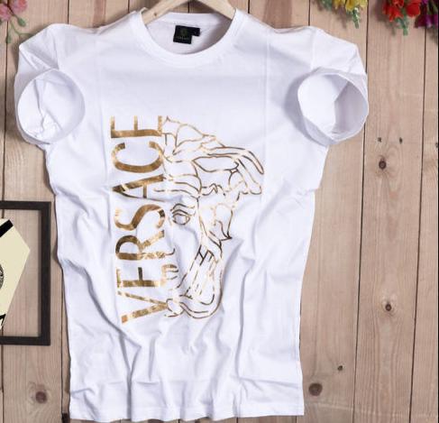 Men's Regular Fit T-Shirt — Style 1 (White, L)