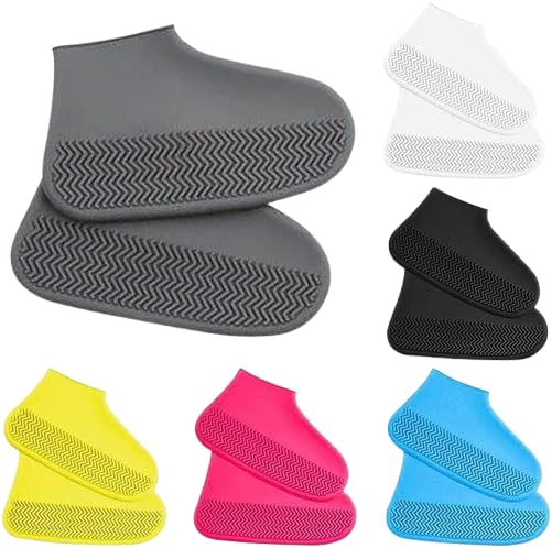 Waterproof Reusable Silicone Shoe Covers — Rain Protection