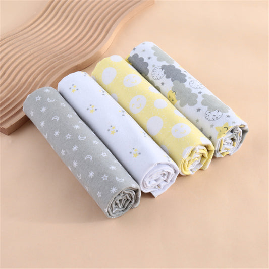 Baby Flannel Swaddle Blanket – Soft Printed Wrap