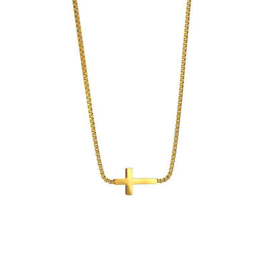 Best-Selling Cross Necklace for Women — Stainless Steel Daily Wear