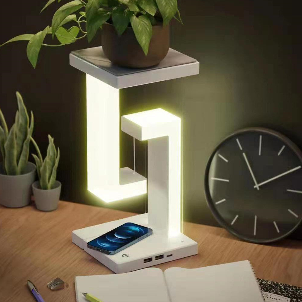 Anti-Gravity Floating Lamp – Wireless Charging Levitating Light