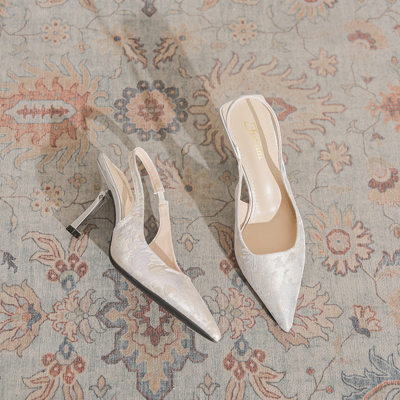 Chinese-Style Casual High Heels for Women