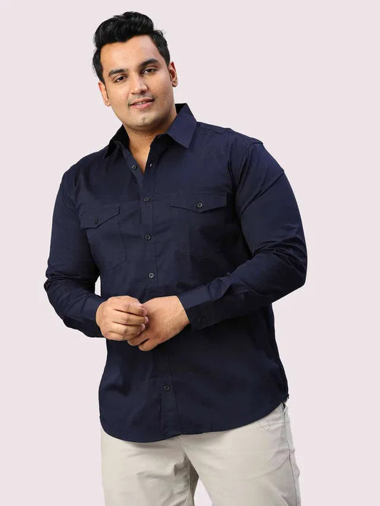 Men's Double Pocket Full Sleeve Shirts — Pack of 3 (Combo 6)