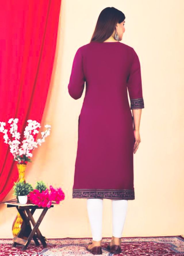 Kurti for Women — Festive Print (Style A)