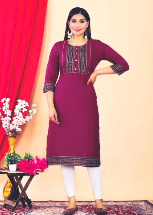 Kurti for Women — Festive Print (Style A)