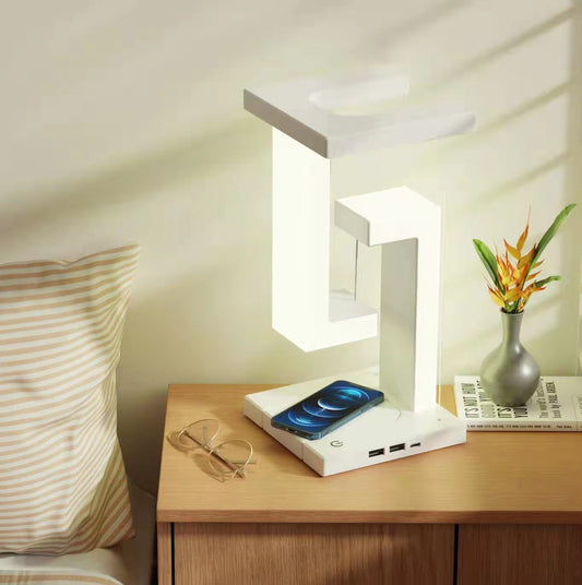 Anti-Gravity Floating Lamp – Wireless Charging Levitating Light