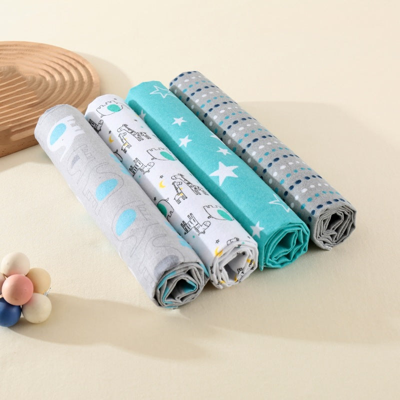 Baby Flannel Swaddle Blanket – Soft Printed Wrap