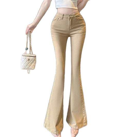 Slim-Flared Denim Jeans