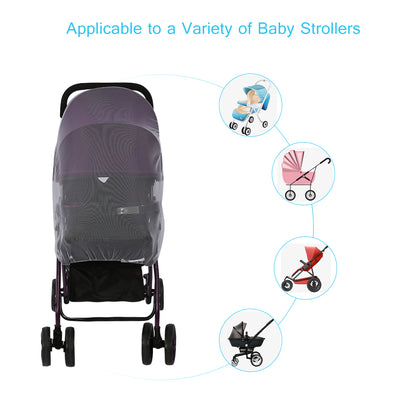 Baby Stroller & Pram Mosquito Net – Breathable Mesh Insect Protector
