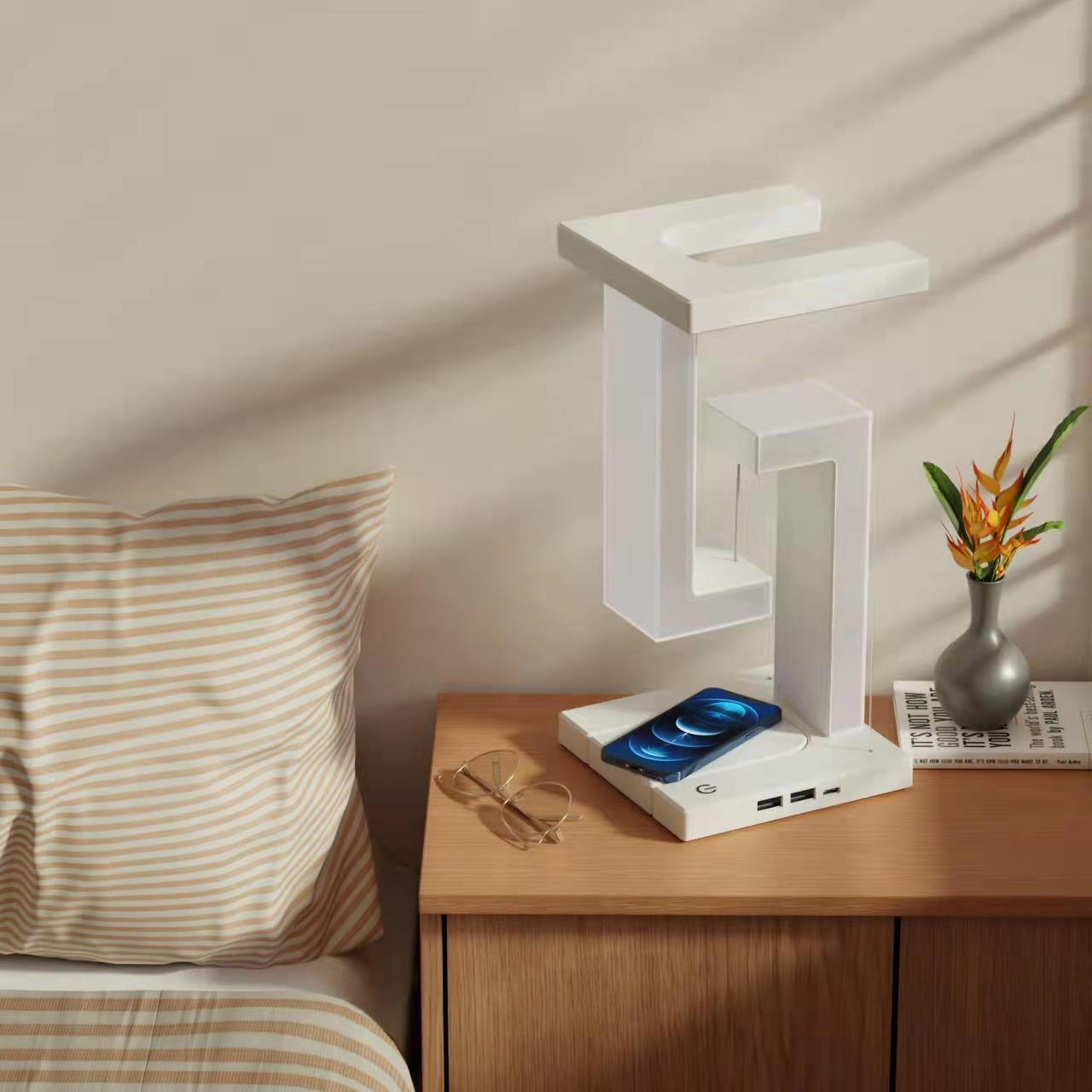 Anti-Gravity Floating Lamp – Wireless Charging Levitating Light