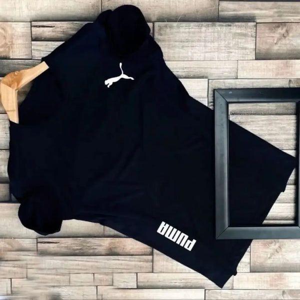 Men's Regular Fit T-Shirt — Style 7 (Black, L)