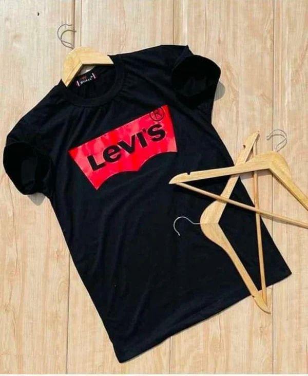 Men's Regular Fit T-Shirt — Style 5 (Black, L)