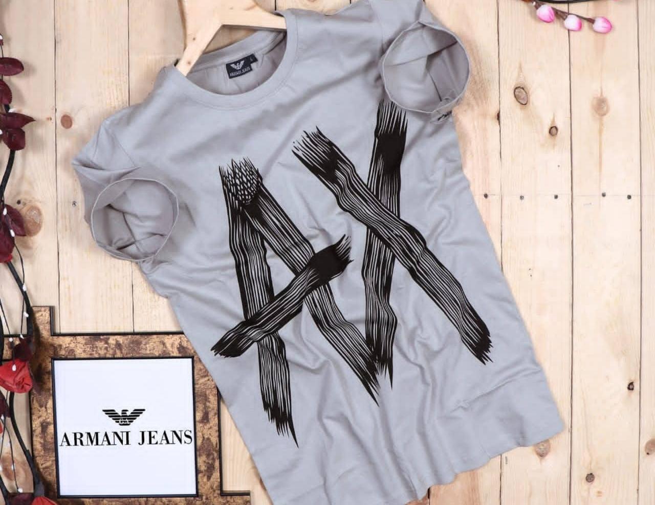 Men's Regular Fit T-Shirt — Style 3 (Grey, L)