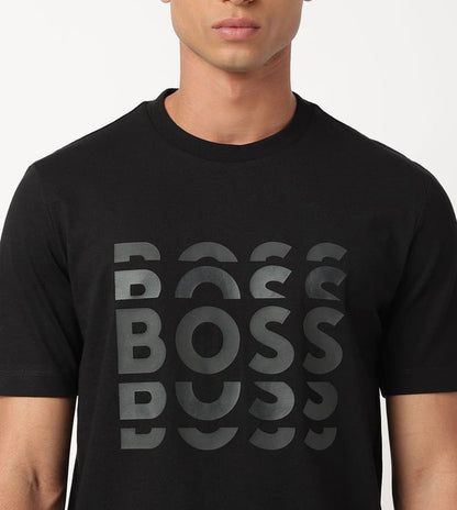 Men's Regular Fit T-Shirt — Style 11 (Black, M)
