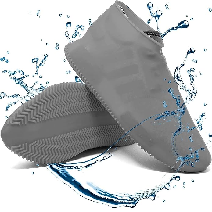 Waterproof Reusable Silicone Shoe Covers — Rain Protection