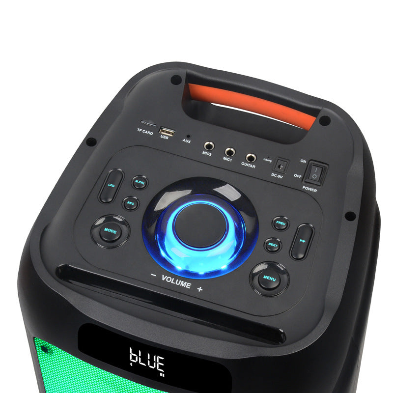 Speaker in use