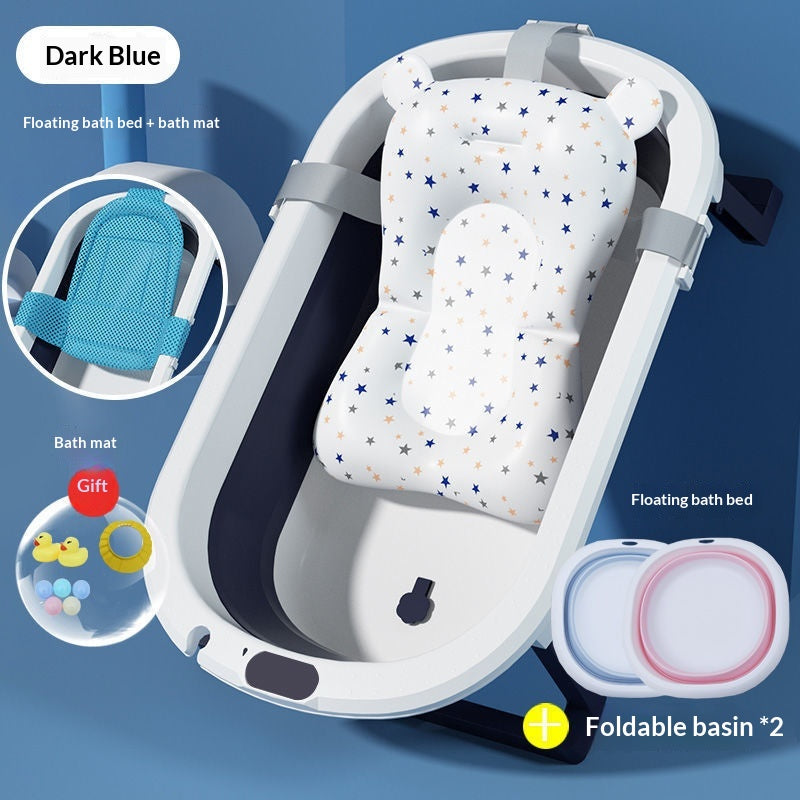 Foldable Baby Bathtub – Space-Saving Tub for Infants & Toddlers