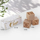 Wooden "ONE" Letter Blocks — 1st Birthday Smash-Cake Photo Props