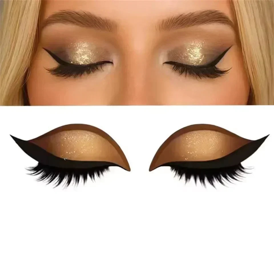 Coloreye™ – Sofortiger Glam-Look, Wiederverwendbar, Wasserfest & Anpassbar an Jede Augenform [50 % Rabatt]