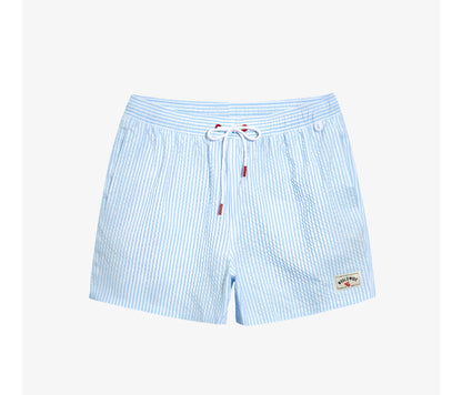 Summer Drawstring Loose Casual Mens Beach Shorts