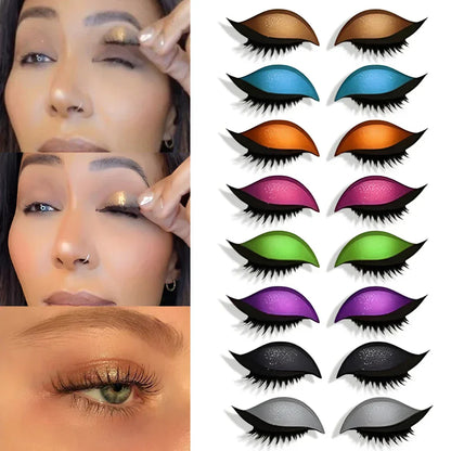Coloreye™ – Sofortiger Glam-Look, Wiederverwendbar, Wasserfest & Anpassbar an Jede Augenform [50 % Rabatt]