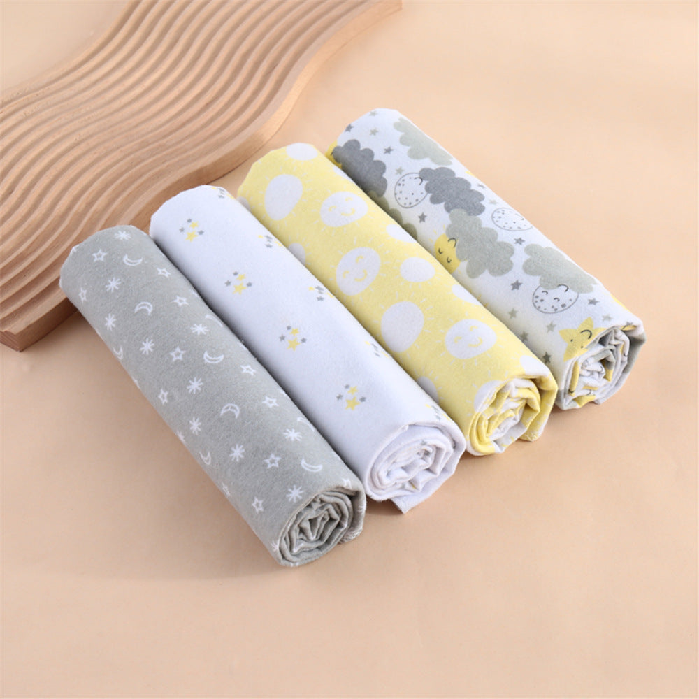 Baby Flannel Swaddle Blanket – Soft Printed Wrap