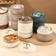 304 Stainless Steel Insulated Tiffin — 4-Layer Thermal Lunch Box (Microwave-Safe)