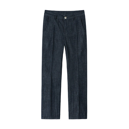 Summer Straight-fit Casual Jeans For Men
