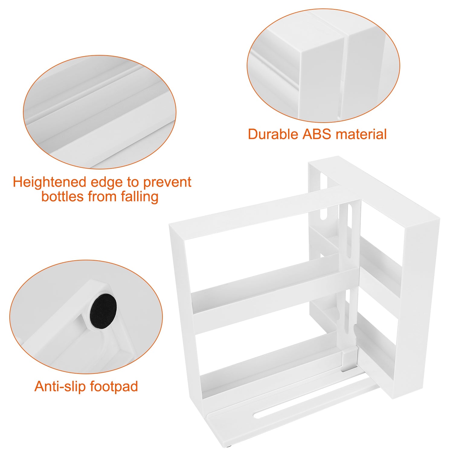 Swivel Cabinet Spice Rack — in use