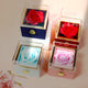 Rotating Soap Rose Jewelry Box – Forever Bloom Keepsake