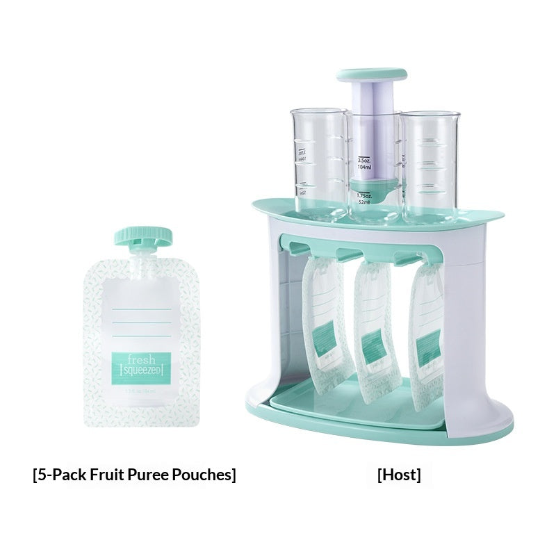 Manual Baby Food Maker Set – Complementary Feeding Storage Bags