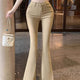Slim-Flared Denim Jeans — Figure-Hugging Womens Bootcut
