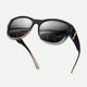 Polarized Large-Frame Wraparound Sunglasses — Women's UV Protection