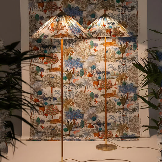 Rattan Floor Lamp