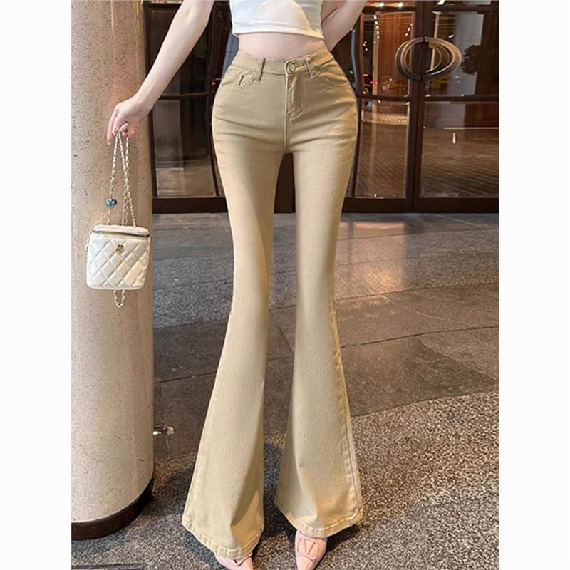 Slim-Flared Denim Jeans