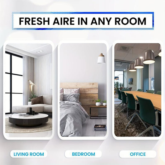 3-in-1 Air Purifier, Aroma Diffuser & LED Mood Light