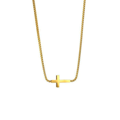Best-Selling Cross Necklace for Women — Stainless Steel Daily Wear