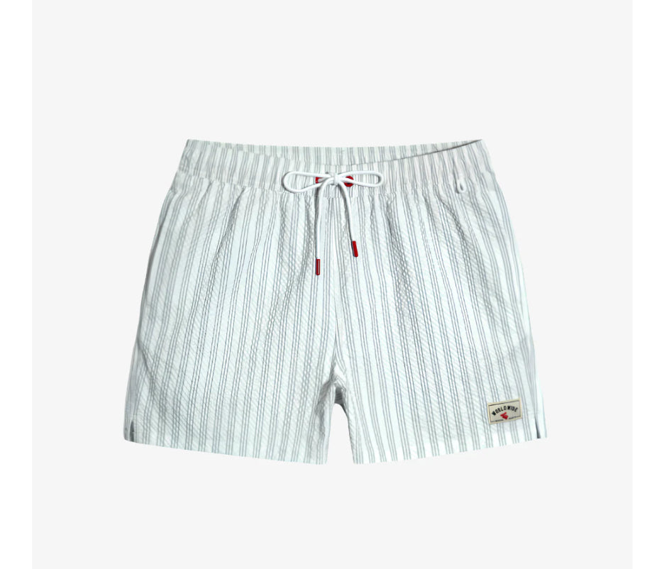 Summer Drawstring Loose Casual Mens Beach Shorts