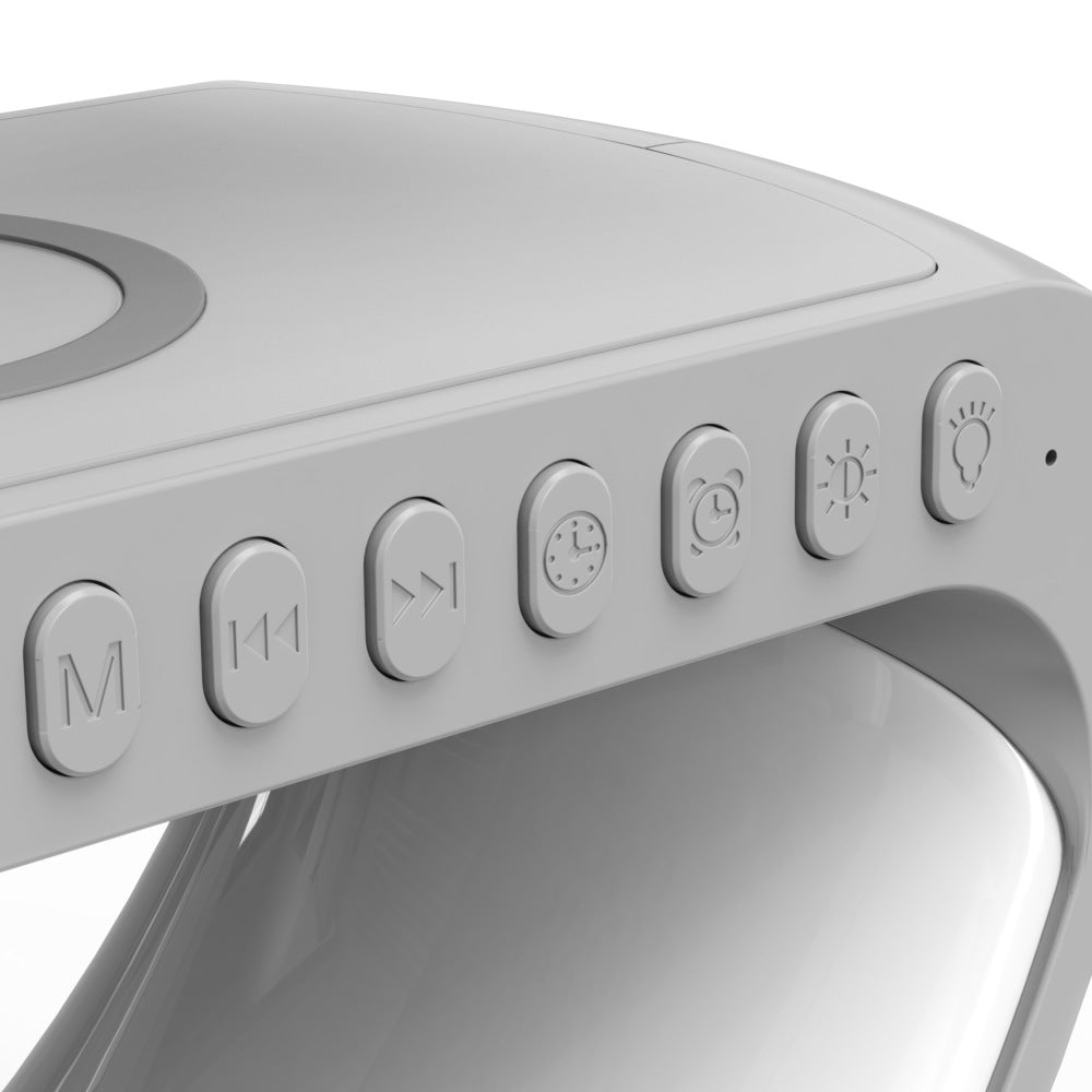 G-Curve LED Lamp – Bluetooth Speaker & Wireless Charger Dock