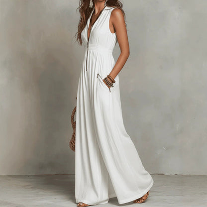 V-Neck Bohemian Long Vacation Dress