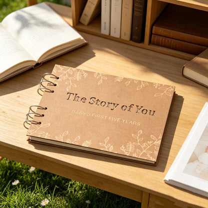 The Story Of You – Baby Memory Book & First Five Years Keepsake Journal