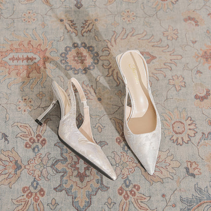 Chinese-Style Casual High Heels for Women