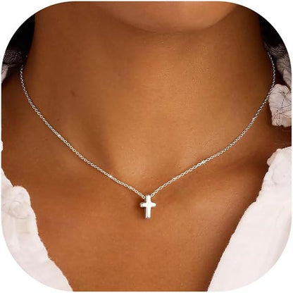 Best-Selling Cross Necklace for Women — Stainless Steel Daily Wear
