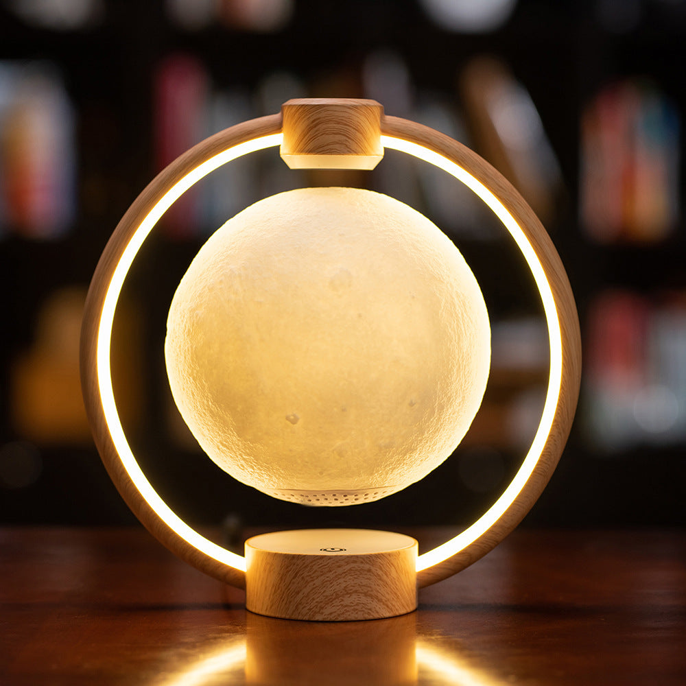 Maglev Moon Light – Floating Bluetooth Speaker Lamp