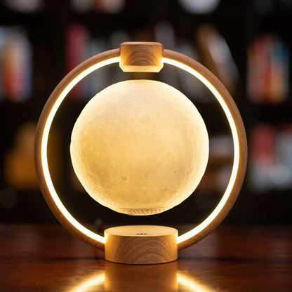 Maglev Moon Light – Floating Bluetooth Speaker Lamp