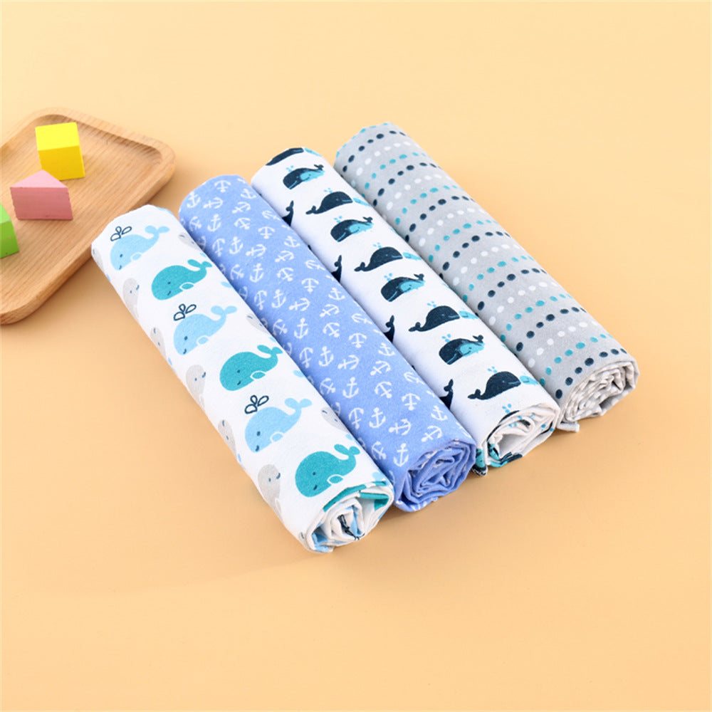 Baby Flannel Swaddle Blanket – Soft Printed Wrap