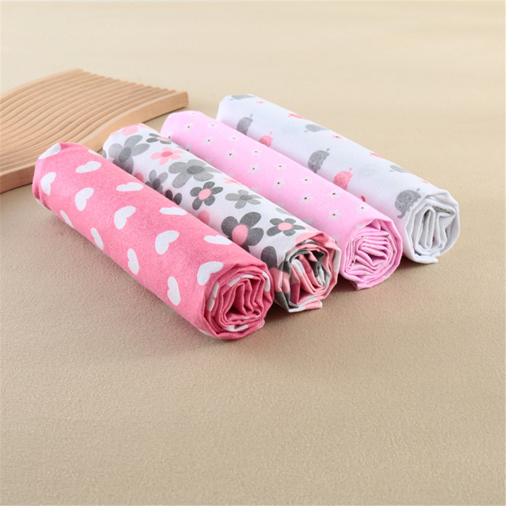 Baby Flannel Swaddle Blanket – Soft Printed Wrap