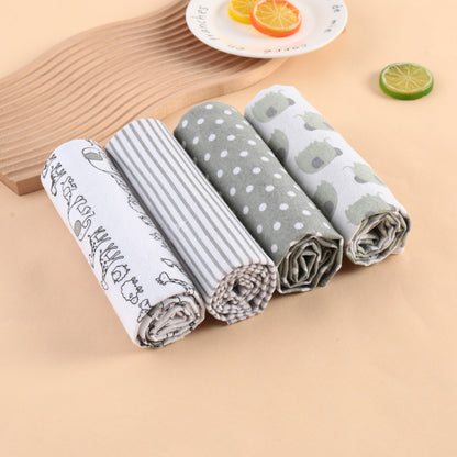 Baby Flannel Swaddle Blanket – Soft Printed Wrap