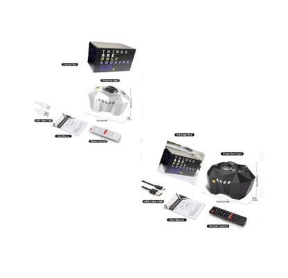 Ocean Wave Star Projector – Bluetooth Music Galaxy Light